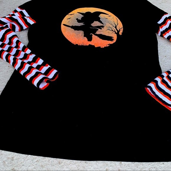 Halloween Mickey Mouse T-shirt Girls Large‎ - Picture 4 of 4